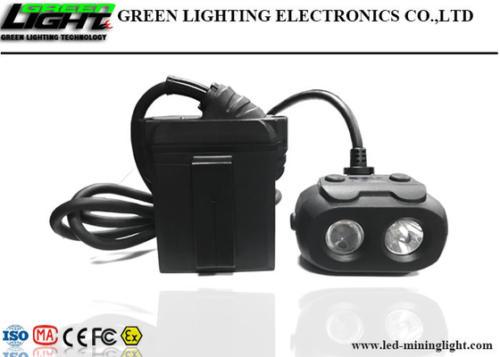 sistema di posizionamento montabile funzionale leggero della lampada di cappuccio del fascio doppio di estrazione mineraria di 25000lux LED