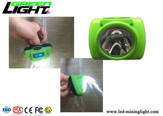 La lampada di cappuccio senza cordone ricaricabile dei minatori del LED impermeabilizza 13 ore per la miniera in sotterraneo