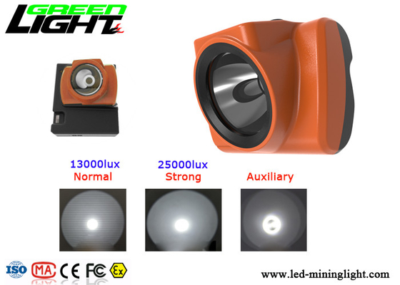 Forte CE duro eccellente della lampada 3.7v Shell Body del casco dei minatori 18000lux diplomato
