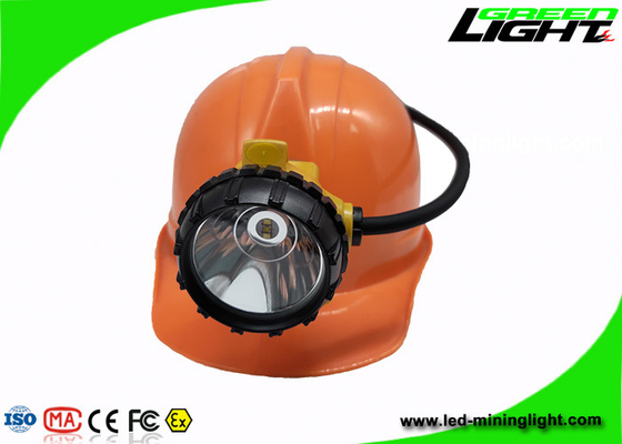 Cantiere in sotterraneo legato con corde semi- del hard rock della lampada di cappuccio dei minatori 15000lux IP68 Panasonic