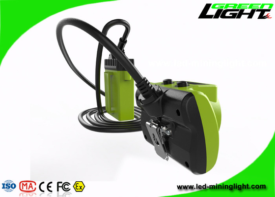 le luci IP68 del casco di estrazione mineraria di luminosità 25000lux impermeabilizzano lo schermo di Oled per la sicurezza personale