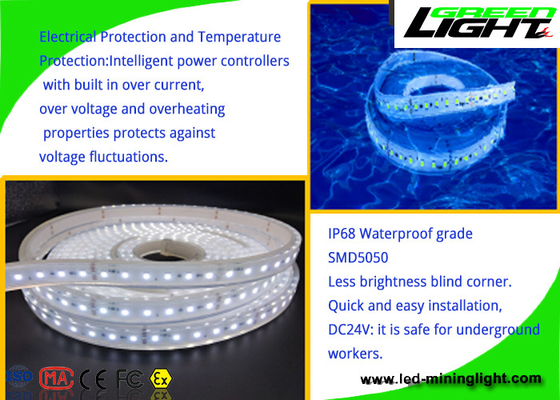 24v lampade fluorescenti principali adesive flessibili, lampade fluorescenti principali a pile 50/60 di hertz