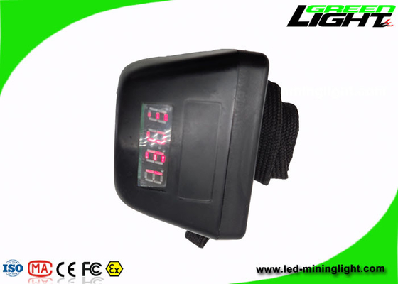 batteria senza cordone della lampada di cappuccio dei minatori principali di luminosità 8000lux 5.7Ah per la metropolitana