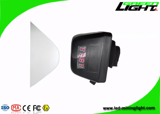 batteria senza cordone della lampada di cappuccio dei minatori principali di luminosità 8000lux 5.7Ah per la metropolitana