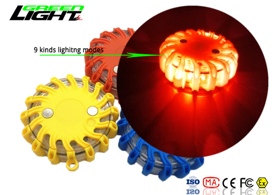 I colori multipli hanno condotto l'avvertimento di emergenza accende 5 watt con ricaricabile magnetico