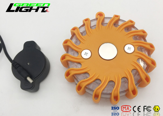 Il lampeggiamento ricaricabile magnetico del LED sorveglia le luci di avvertimento con Li - Ion Battery