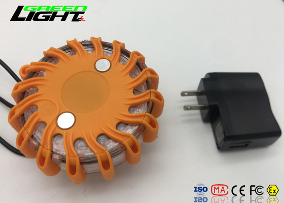 Il lampeggiamento ricaricabile magnetico del LED sorveglia le luci di avvertimento con Li - Ion Battery