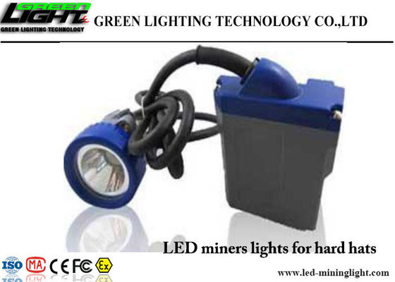 La lente a prova di proiettile ha condotto la lampada di cappuccio dei minatori 6,6 ah Li - Ion Battery 1000lux IP68 impermeabile