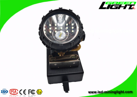 PC 3.7V materiale dell'ABS di alta luminosità 15000lux delle luci del cappuccio di cantieri sotterranei