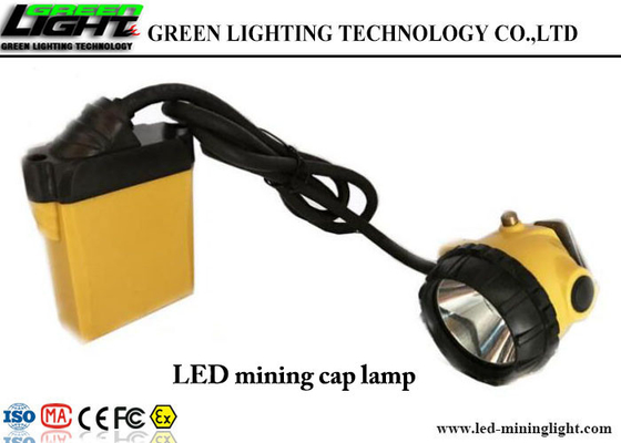 Lampada di cappuccio impermeabile dei minatori di IP68 LED, faro principale ricaricabile luminoso eccellente