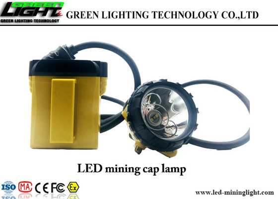 Lampada di cappuccio impermeabile dei minatori di IP68 LED, faro principale ricaricabile luminoso eccellente
