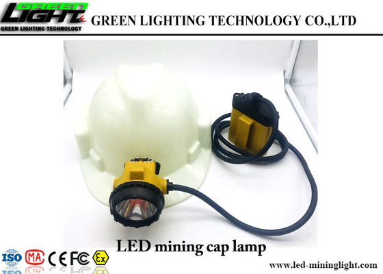 Lampada di cappuccio impermeabile dei minatori di IP68 LED, faro principale ricaricabile luminoso eccellente