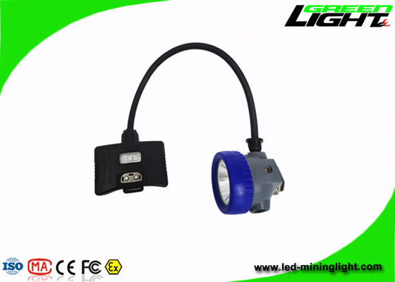 Luce abbagliante legata con corde di Hard Hat Lamp del minatore delle miniere di carbone dei semi LED con con il cavo magnetico di USB