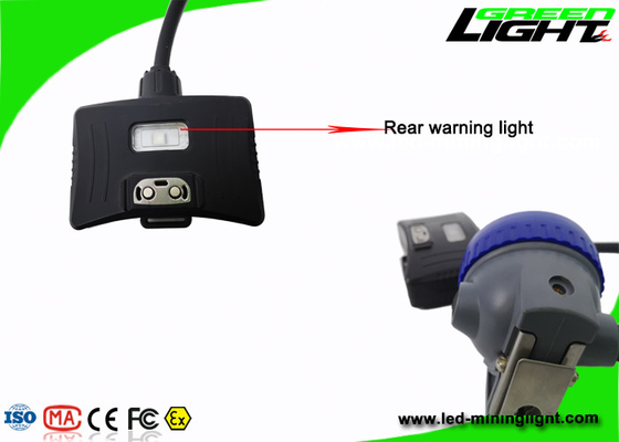 Luce abbagliante legata con corde di Hard Hat Lamp del minatore delle miniere di carbone dei semi LED con con il cavo magnetico di USB