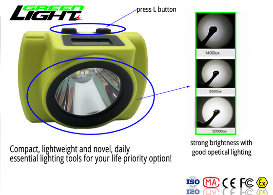 Faro ricaricabile luminoso eccellente 6.8Ah protetto contro le esplosioni Li - Ion Battery del LED