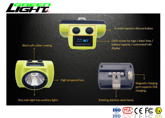 Caricatore senza cordone di USB del faro di Cree Rechargeable LED per funzionamento della luce del casco