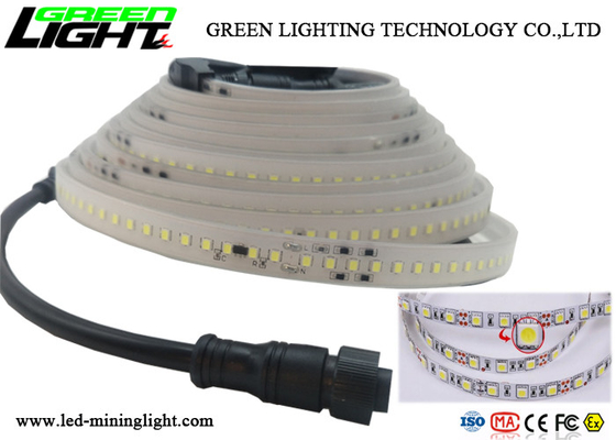 Manutenzione bianca del silicio delle lampade fluorescenti flessibili di CC 24V LED resistente agli urti