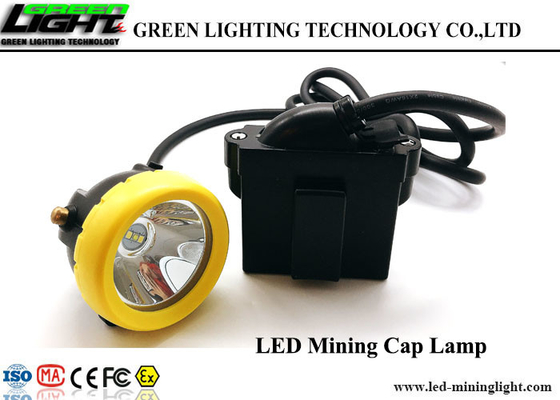 Lampada di cappuccio di 10000 minatori di Lux Corded LED, minatore delle miniere di carbone impermeabile Hard Hat Light IP68