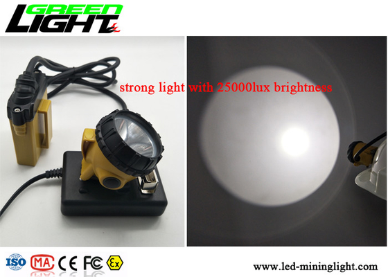 Lampada di cappuccio dei minatori di alto potere LED resistente agli urti per sicurezza d'accensione sotterranea
