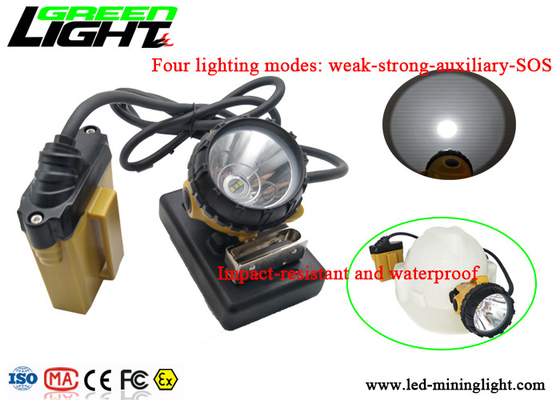 lampada di estrazione mineraria principale cappuccio del cavo di 25000lux Afety, luce infiammante leggera ad alta intensità del cappuccio