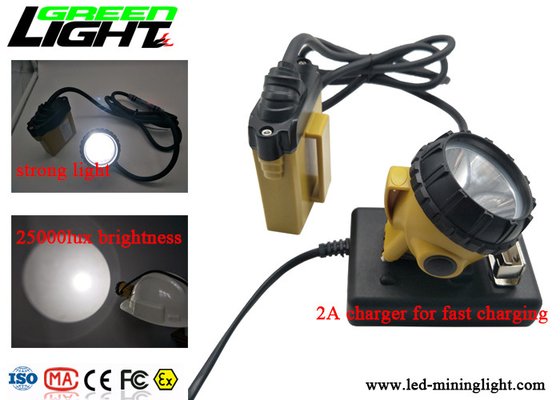 lampada di estrazione mineraria principale cappuccio del cavo di 25000lux Afety, luce infiammante leggera ad alta intensità del cappuccio