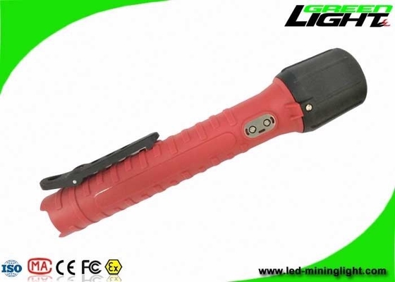 Luminosità principale ricaricabile del corpo 25000lux del PC di alto potere 10W della torcia della prova della fiamma