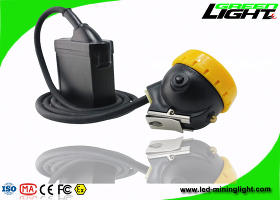 il cappuccio di estrazione mineraria 10000lux accende l'alta luminosità 216lum Li - Ion Battery Pack Light Weight