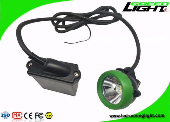 il cappuccio di estrazione mineraria 10000lux accende l'alta luminosità 216lum Li - Ion Battery Pack Light Weight