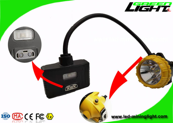 l'avvertimento legato con corde della lampada da miniera dei semi di luminosità 15000lux accende il pacchetto della batteria di Panasonic