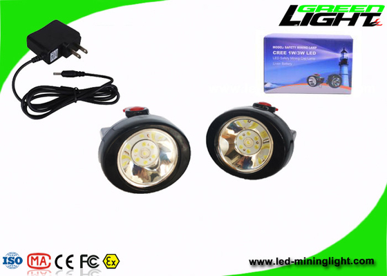 Peso leggero materiale di superficie del pc di 10000 di Lux Cordless Mining Lights Safety ABS della lampada