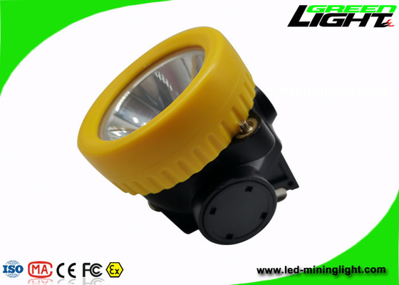 Le lampade di cappuccio senza cordone di estrazione mineraria della testa della sicurezza hanno condotto la capacità della batteria della luce 2.2ah del casco