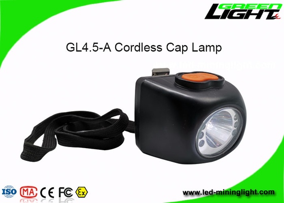 Luminosità senza cordone portabile della luce 4000lux di estrazione mineraria di Digital LED con la corda di sicurezza