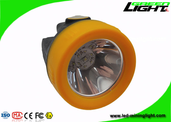 lampade di cappuccio senza cordone di estrazione mineraria 10000lux, batteria della luce 3.8Ah del casco del minatore delle miniere di carbone