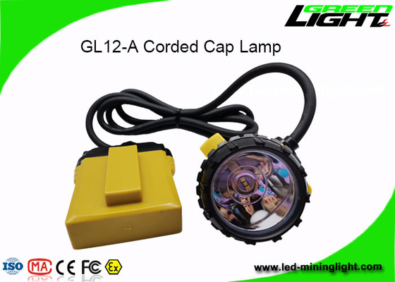 La batteria 1200 di luminosità della lampada di cappuccio dei minatori di rendimento elevato LED 25000lux cicla