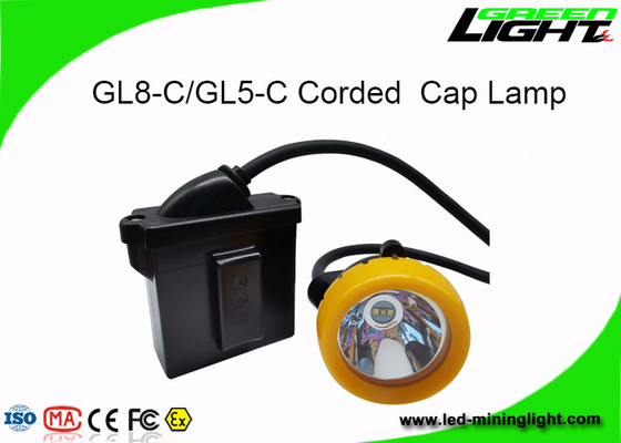 Lampada di cappuccio dei minatori di sicurezza sotterranea 10000lux 1.67W LED
