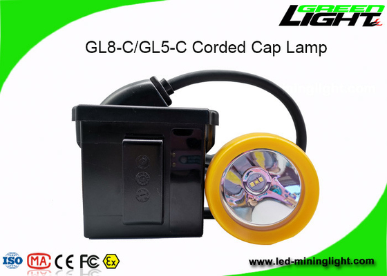 Lampada di cappuccio dei minatori di sicurezza sotterranea 10000lux 1.67W LED