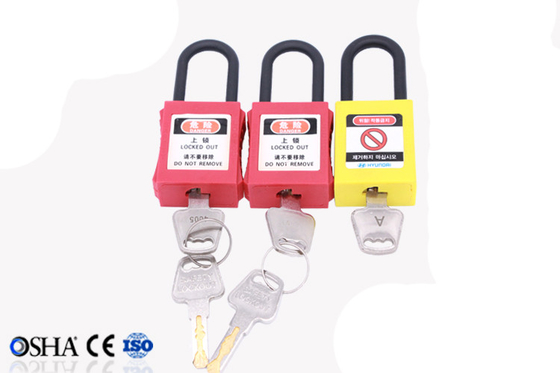 serrature d'acciaio di serrata di sicurezza del dispositivo d'ancoraggio di 38MM con le chiavi primarie
