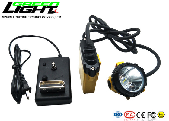 Lampade di cappuccio dei minatori della batteria 10400mAh 25000lux di Lon del litio