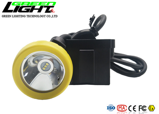 Lampada di cappuccio dei minatori dell'ABS 10000lux LED del caricatore del lon 2A del litio