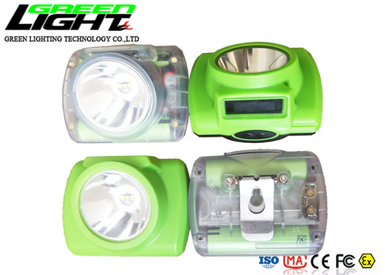Lampada di cappuccio trasparente dei minatori dell'ABS 385LUM LED di caso 15000lux