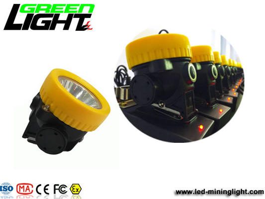 Lampada di cappuccio di 18650 minatori di Li Ion Battery 2.2Ah 0.74w 96lum LED