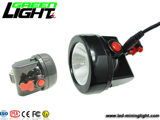 Luce del casco di 1200 dei cicli 6000lux del PC 2.8Ah minatori delle miniere di carbone