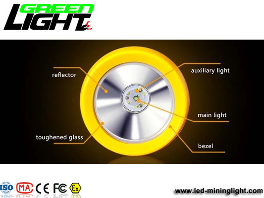 Lampada di cappuccio ricaricabile dei minatori dell'ABS LED di 8000LUX 450mA