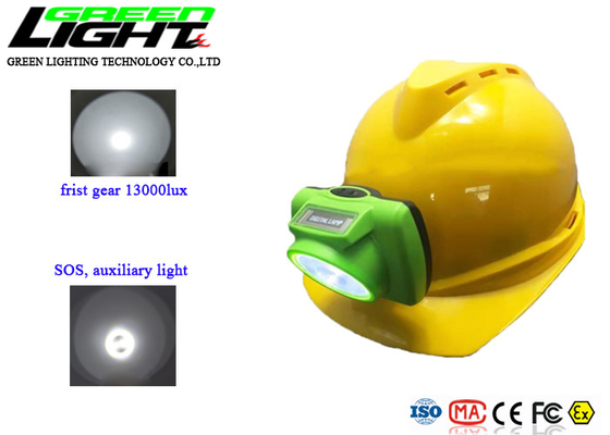 Faro ricaricabile dell'ABS 13000lux IP68 LED dello schermo di OLED