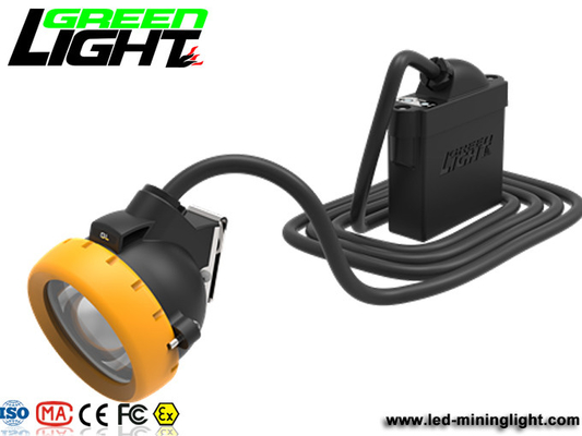 IP68 impermeabile 6.6Ah Lux Underground Miners Helmet Lamp 1000