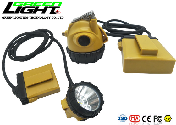 Luci carboniere impermeabili di IP68 10.4Ah 3W 20000lux