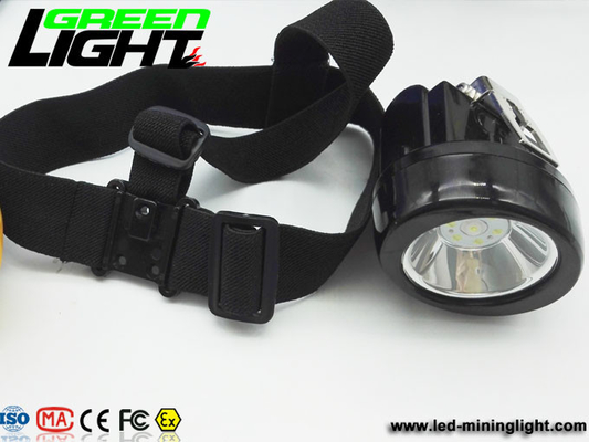 1200 cicli luci del casco di estrazione mineraria di 6000 lux 2.8Ah 110LUM