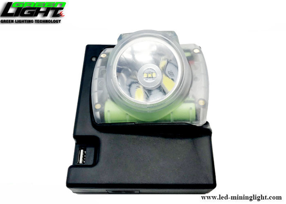 lampada di cappuccio dei minatori di 1W 13000 Lux Waterproof IP68 6.8Ah LED