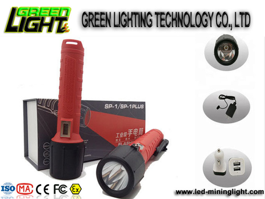 Torce protette contro le esplosioni del PC IP68 1300lum 25000lux 10W