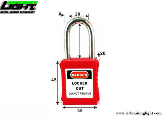 6 lucchetti di nylon di Xenoy di sicurezza del dispositivo d'ancoraggio d'acciaio di Pin 38mm